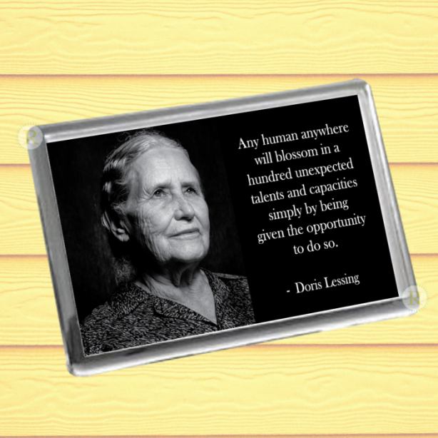 Doris Lessing Fridge Magnet